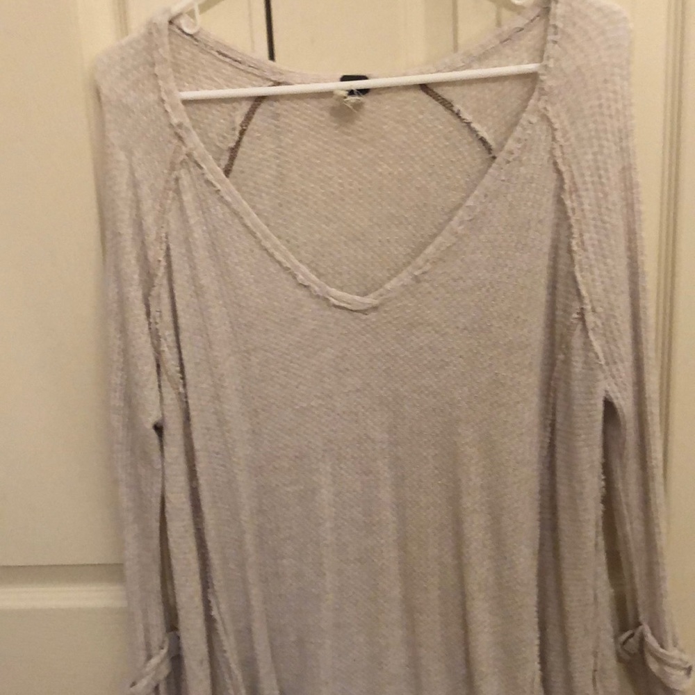 Free People Over sized Thermal. Gently Worn.